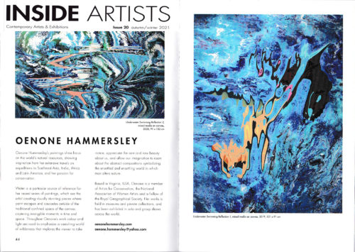 Inside Artists Magazine Front Page